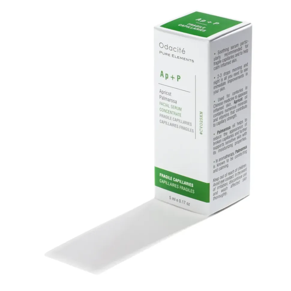AP+P Serum | Konzentrat mit Aprikose + Palmarosa für brüchige Kapillaren