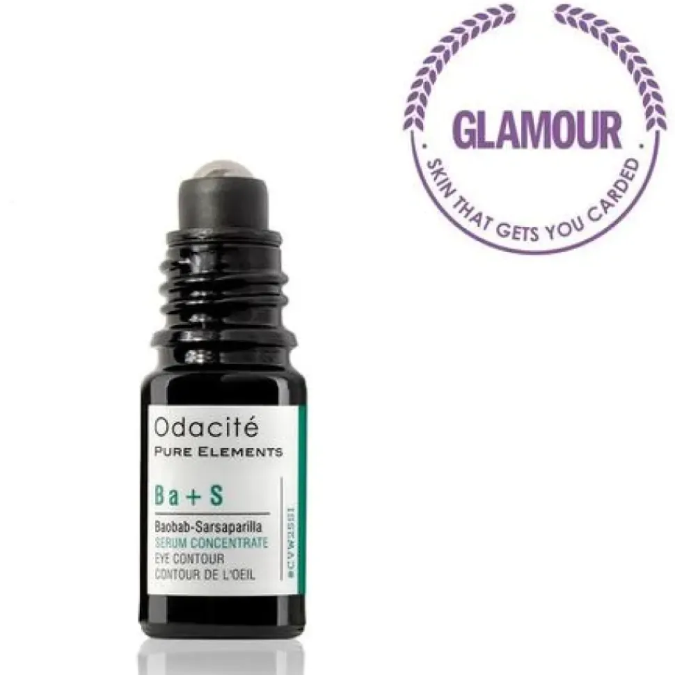 Ba+S | Augen Kontur Serum Baobab Sarsaparilla - Hochpotentes Augenserum mit kühlender Applikatorkugel