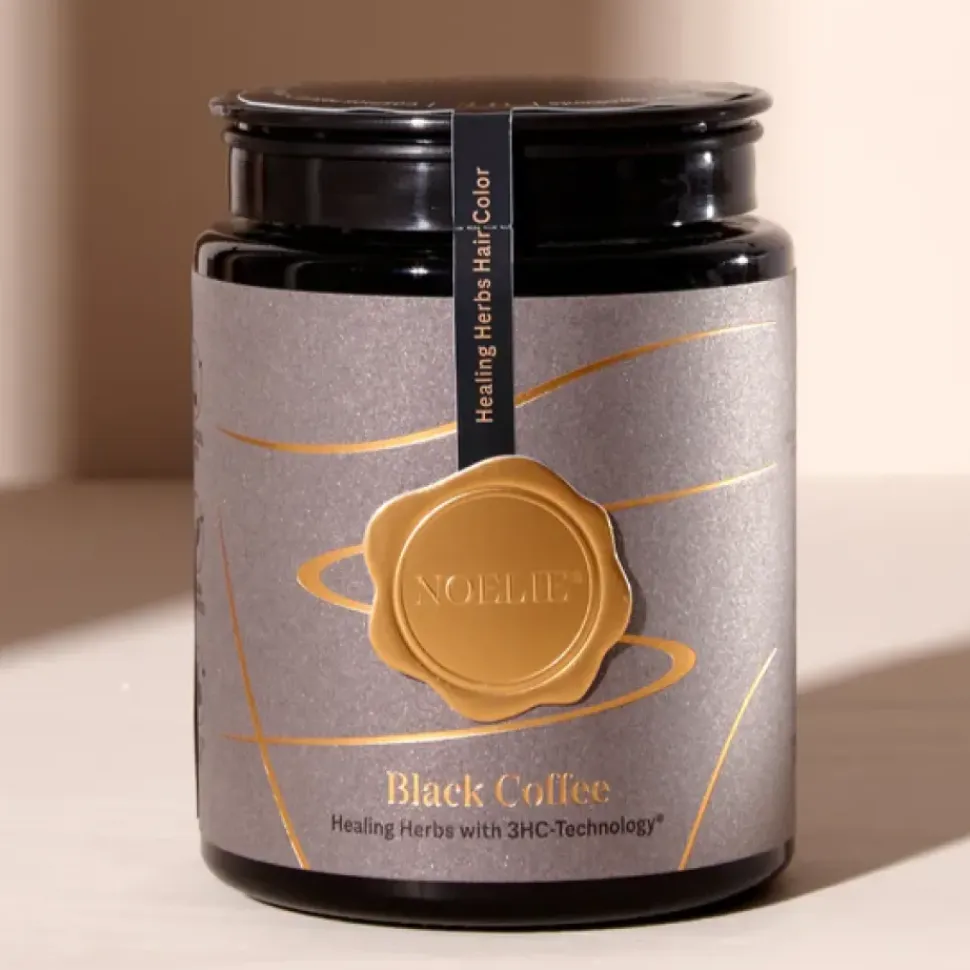 Black Coffee - pflegende Pflanzenhaarfarbe - Healing Herbs Hair Color