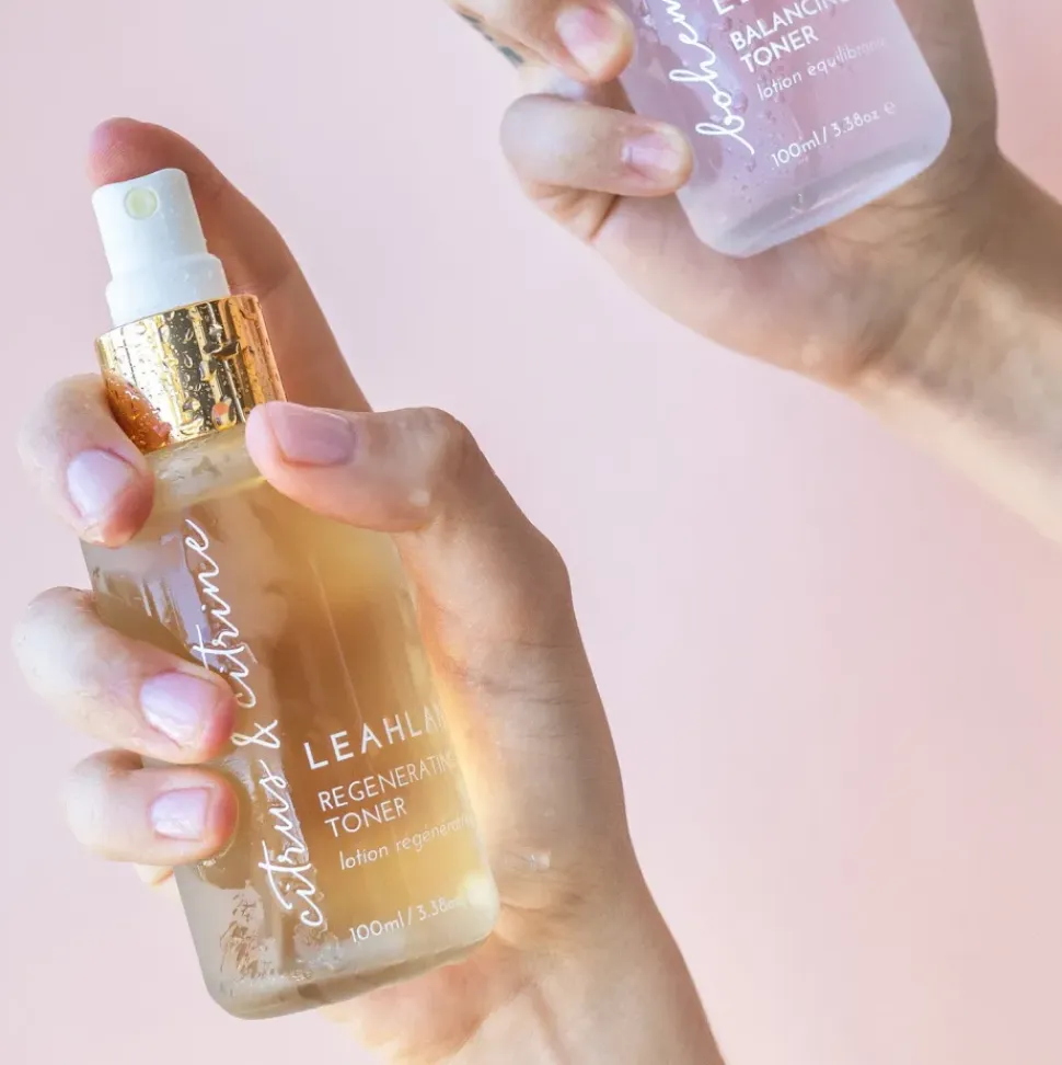 Citrus & Citrine Toning Mist - Regenerierender Gesichtstoner für fettige, reife und zu Akne neigender Haut