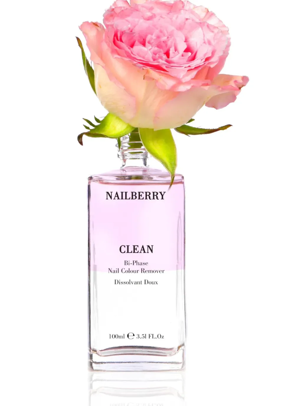 CLEAN - Bi-Phase Nail Colour Remover | Acetonfreier Nagellackentferner NAILBERRY