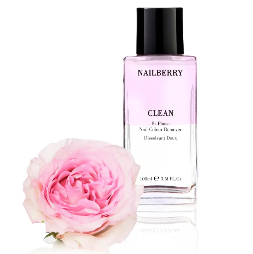 CLEAN - Bi-Phase Nail Colour Remover | Acetonfreier Nagellackentferner NAILBERRY