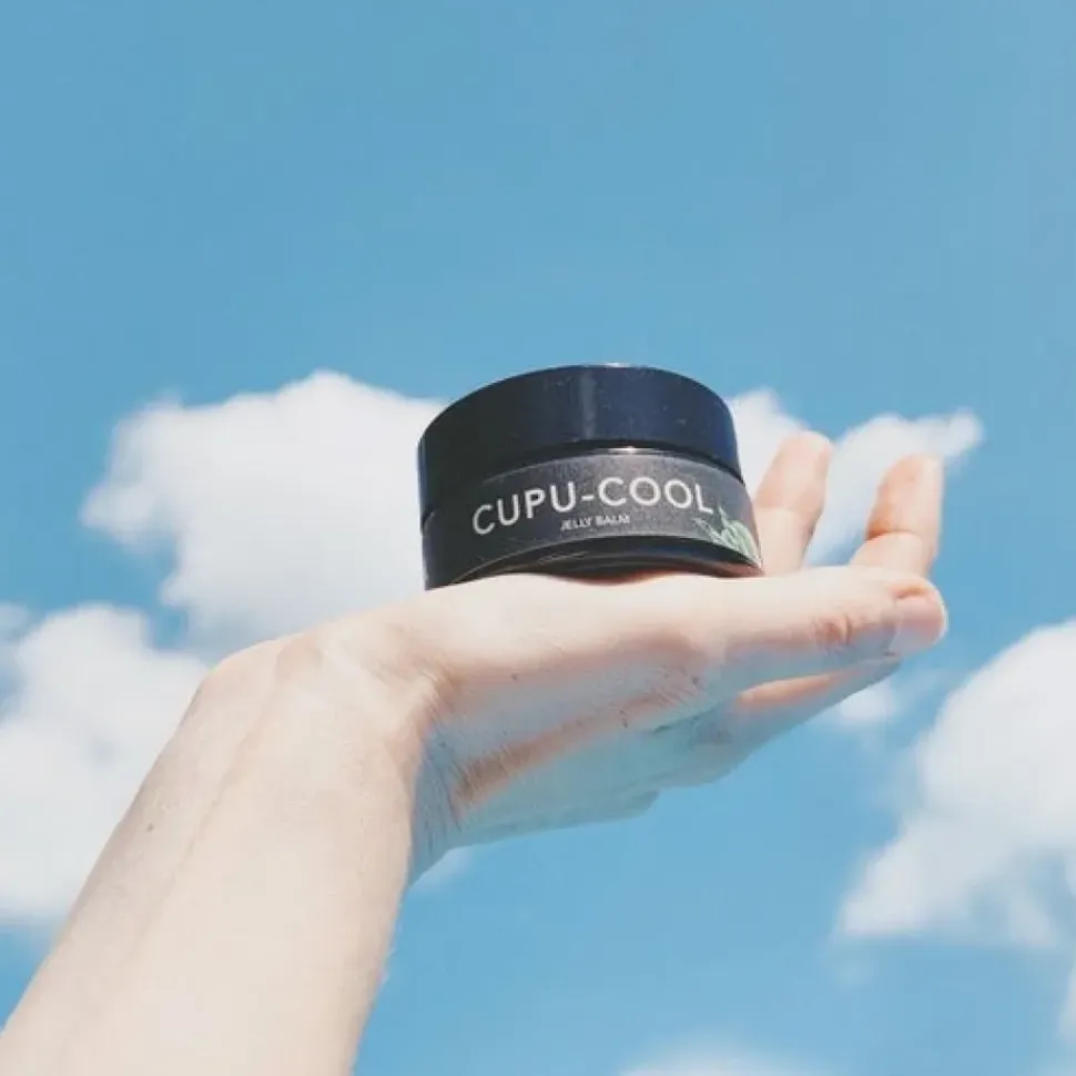Cupu Cool - Gelbalm mit Hyaluron, Peptiden und wirksamen Pflanzenbuttern