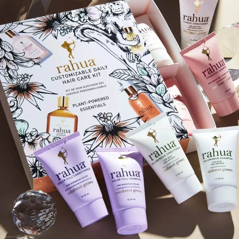 Customizable Daily Hair Care Set - 4 Shampoos und 4 Conditioner im Reiseformat