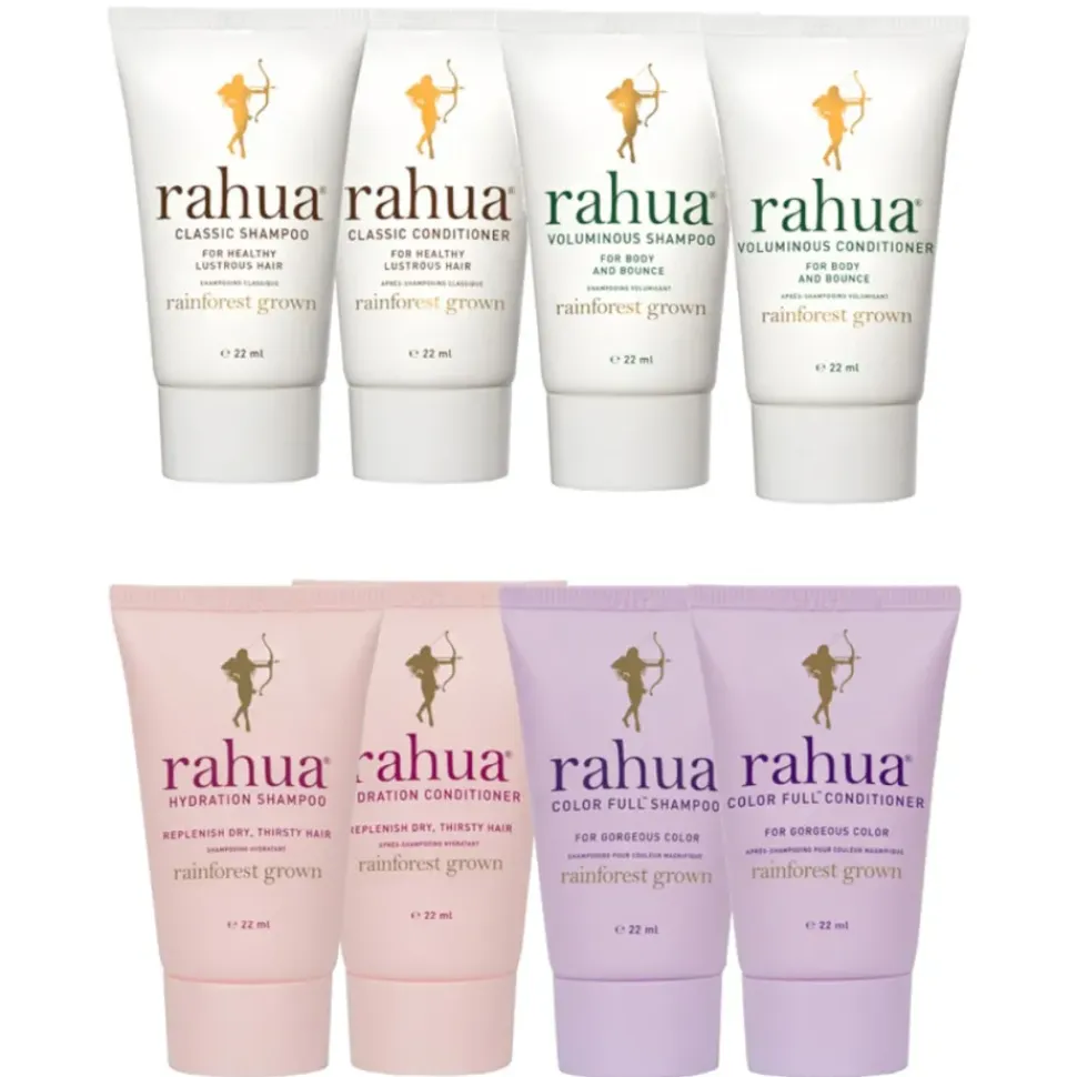 Customizable Daily Hair Care Set - 4 Shampoos und 4 Conditioner im Reiseformat