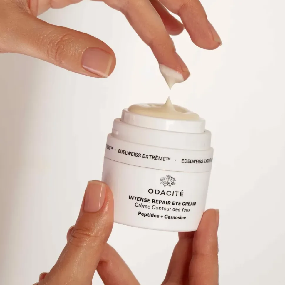 Edelweiß Extrême Peptides & Carnosine I ODACITÉ - Intensiv reparierende Augencreme