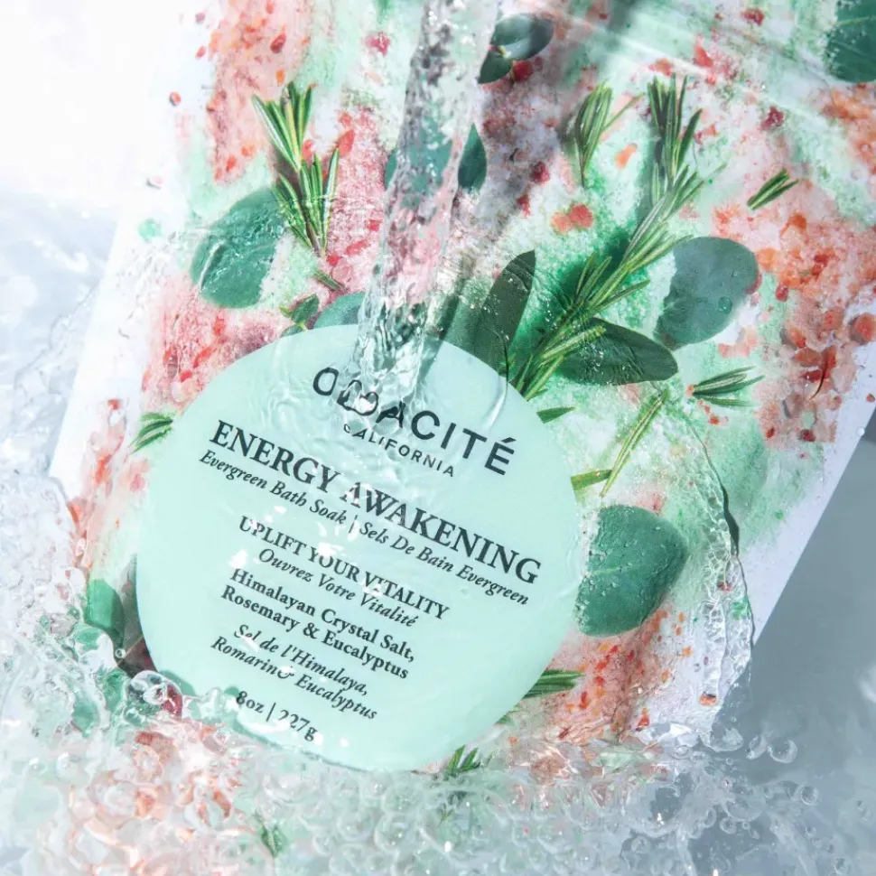 ENERGY AWAKENING Badesalz mit Himalaya Kristallsalz, Rosmarin & Eukalyptus