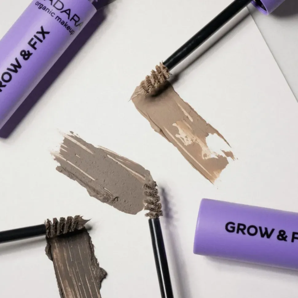 GROW & FIX - getöntes Augenbrauengel - Smoky Blonde