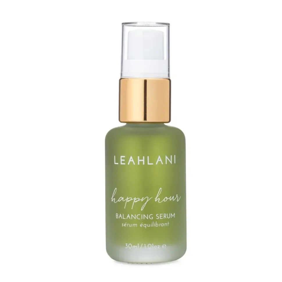Happy Hour Balancing Serum - Serum für Mischhaut in Form eines leichten Gesichtsöls mit Jojoba- und Hagebuttenöl sowie Blue Tansy
