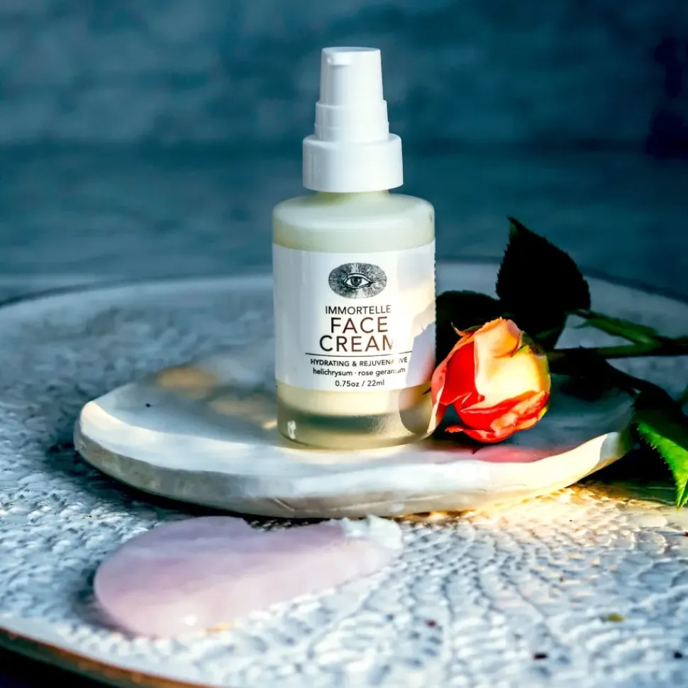 IMMORTELLE Face Cream | Feuchtigkeitsspendende Gesichtspflege - ANIMA MUNDI