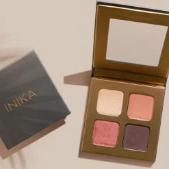 INIKA Organic · Quad Eyeshadow Palette FLOWERS - Lidschattenpalette