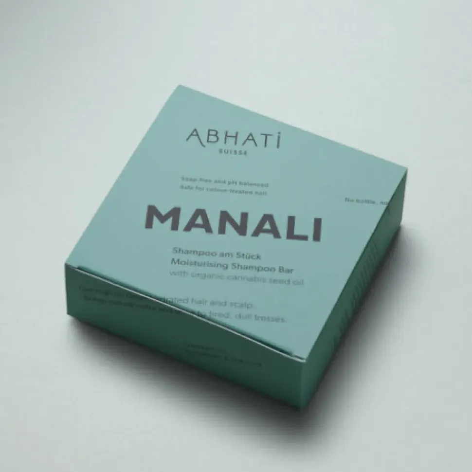 MANALI - Moisturising Shampoo - festes Shampoo am Stück | ABHATI SUISSE