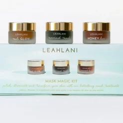 Mask Magic Kit - LEAHLANIs beliebte Masken plus Peeling im kleinen Format