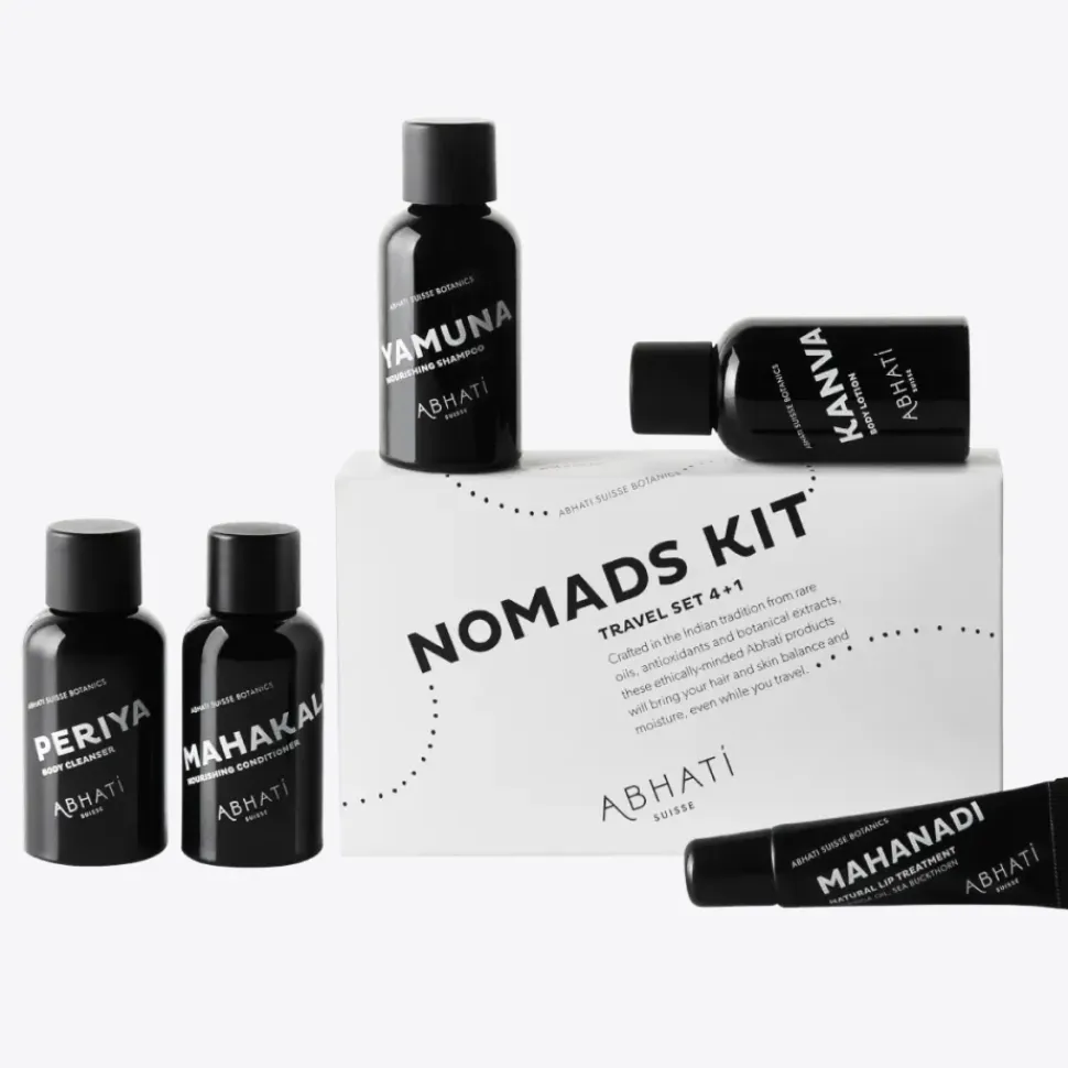 NOMADS KIT - Travel Set 4+1 | Reiseset ABHATI SUISSE