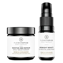 Reise - und Probierset - Flower and Spice - Creme/Gesichtsöl