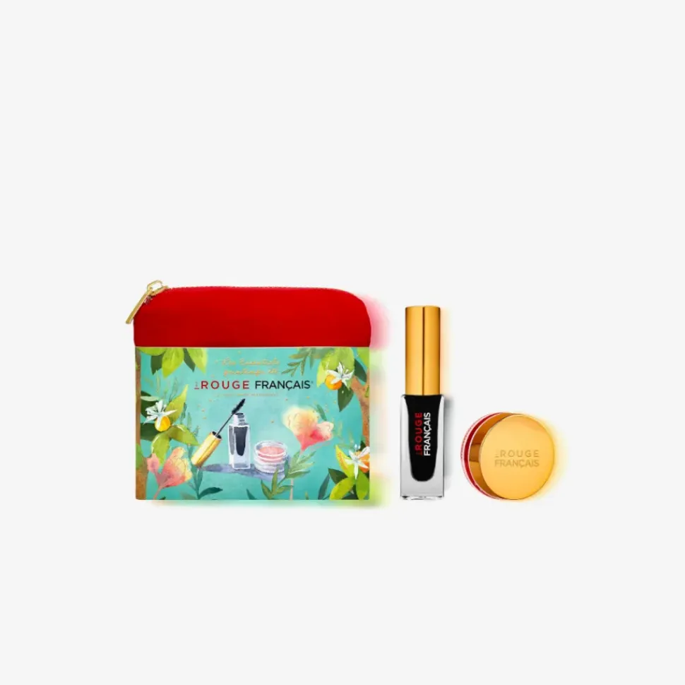 Reise- und Probierset LE ROUGE FRANAIS mit Mini Mascara und getöntem Lipbalm