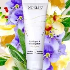 RICH REPAIR & GLOSSING MASK - Glättende Anti-Frizz Leave-In Maske mit Hitze-, UV- und Farbschutz-Effekt