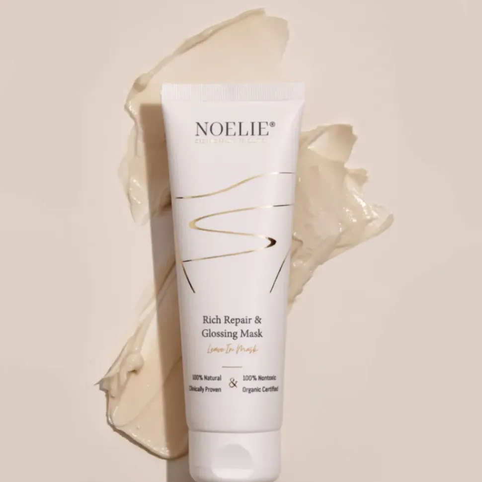 RICH REPAIR & GLOSSING MASK - Glättende Anti-Frizz Leave-In Maske mit Hitze-, UV- und Farbschutz-Effekt