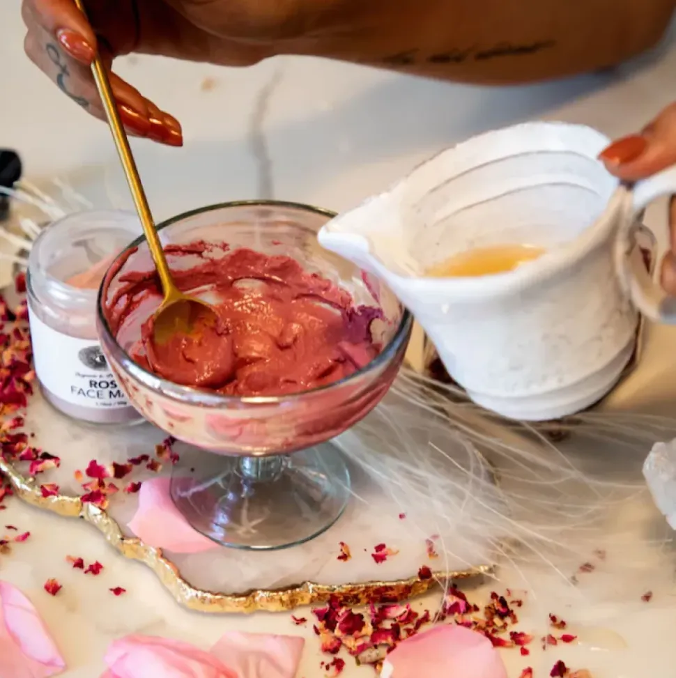 ROSE FACE MASK | Gesichtsmaske ANIMA MUNDI