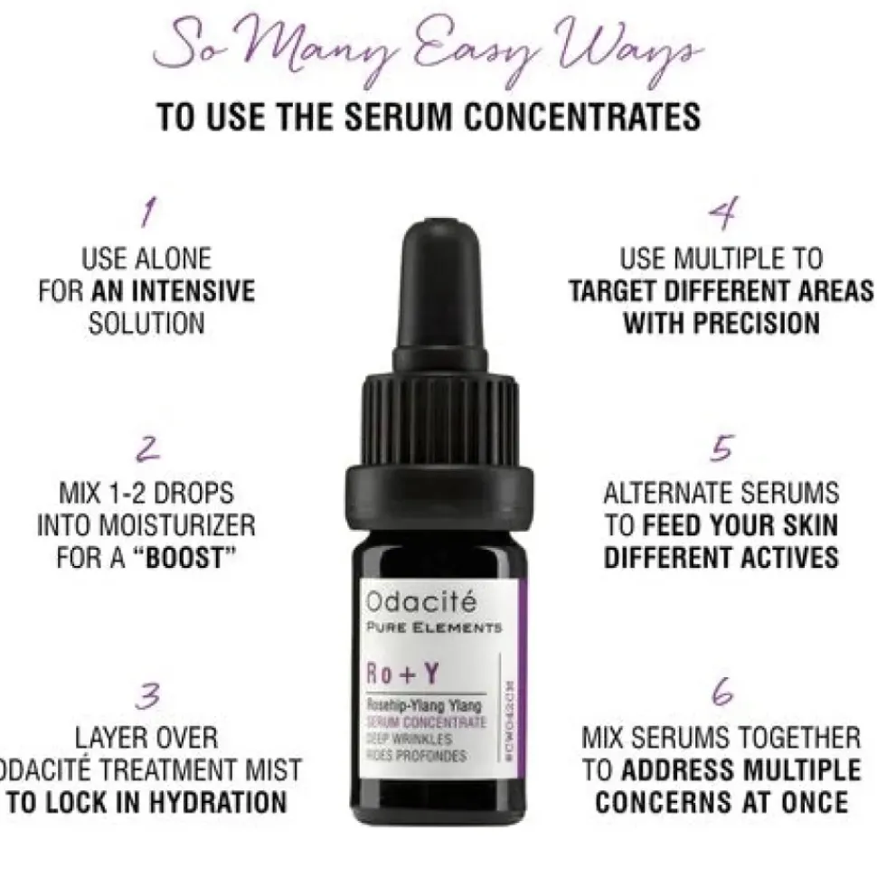 Ro+Y | Serum Konzentrat mit Hagebutte + Ylang-Ylang für die Behandlung intensiver Falten
