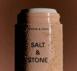 Saffron and Cedar Deodorant - SALT & STONE - Deo
