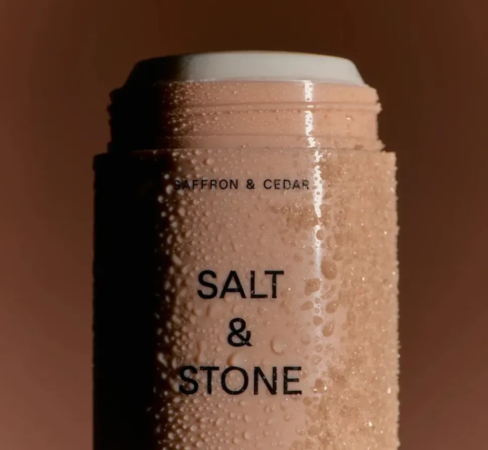 Saffron and Cedar Deodorant - SALT & STONE - Deo