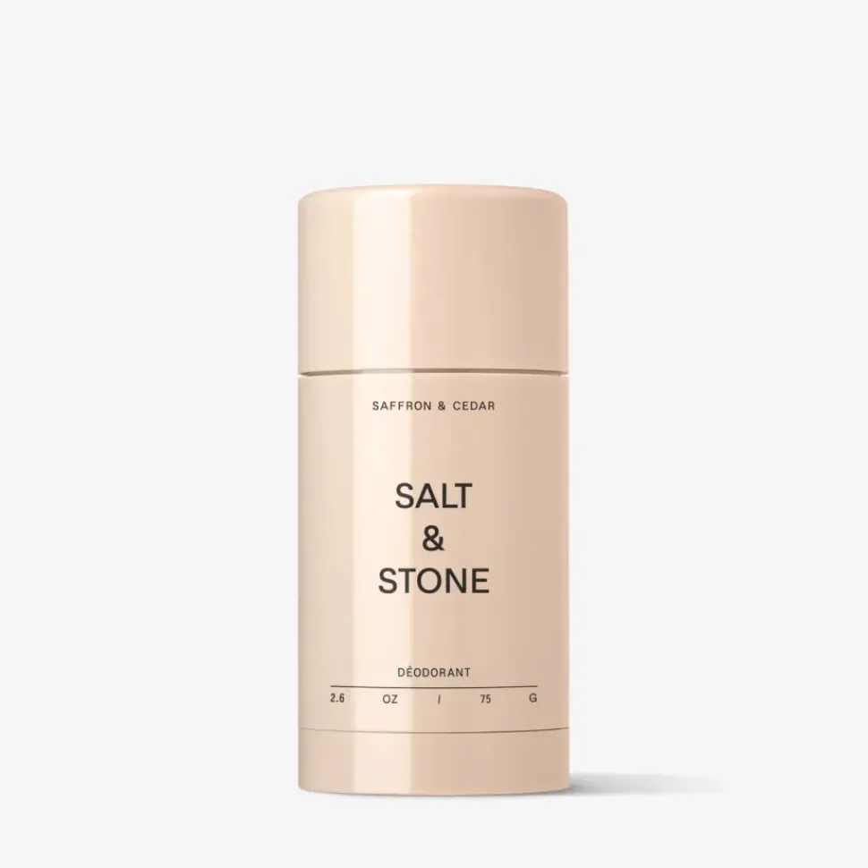 Saffron and Cedar Deodorant - SALT & STONE - Deo